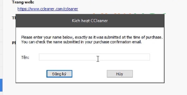 cài đặt CCleaner