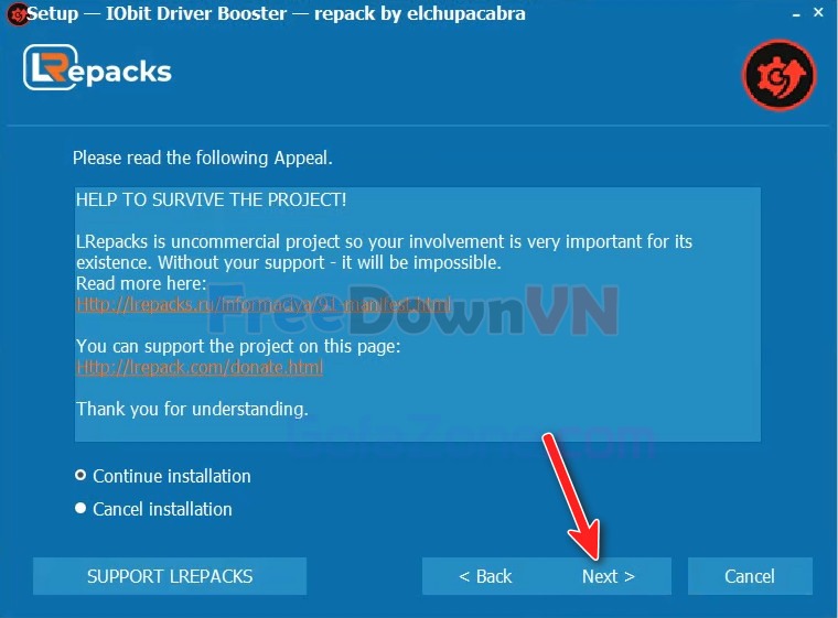 cài đặt Driver Booster Pro