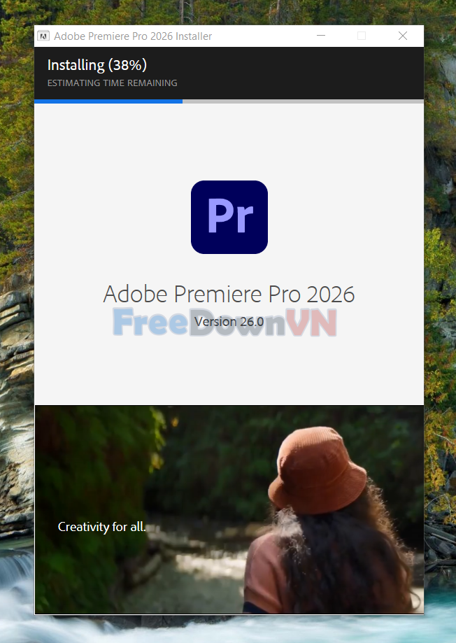 cài đặt Premiere Pro 2026